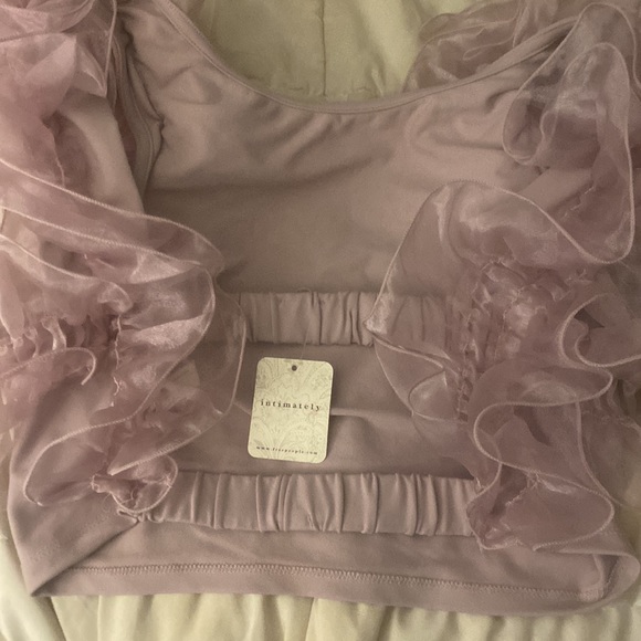 Never worn new with tag Free People ruffle crop - Picture 4 of 5